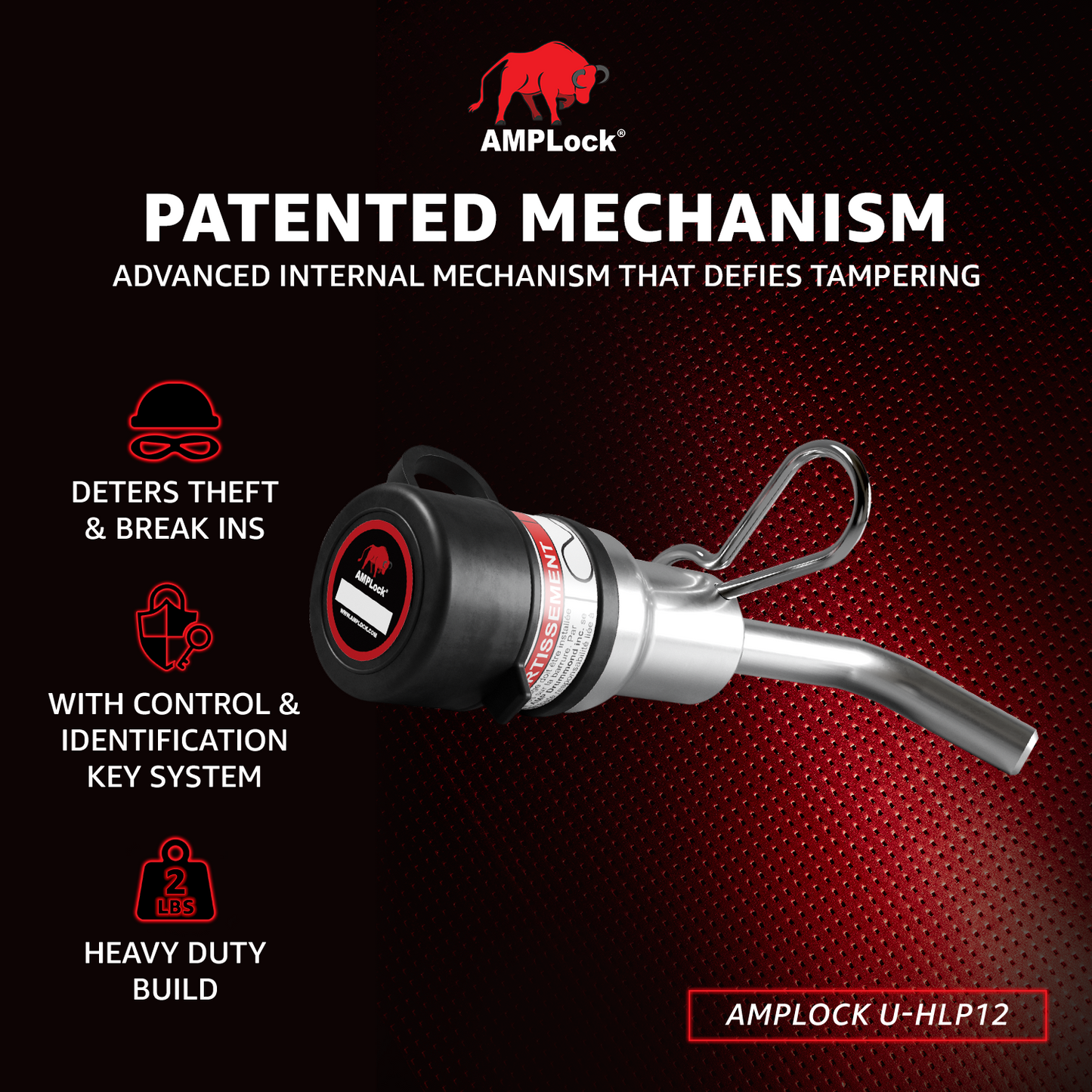 1/2 Inch Locking Hitch Pin