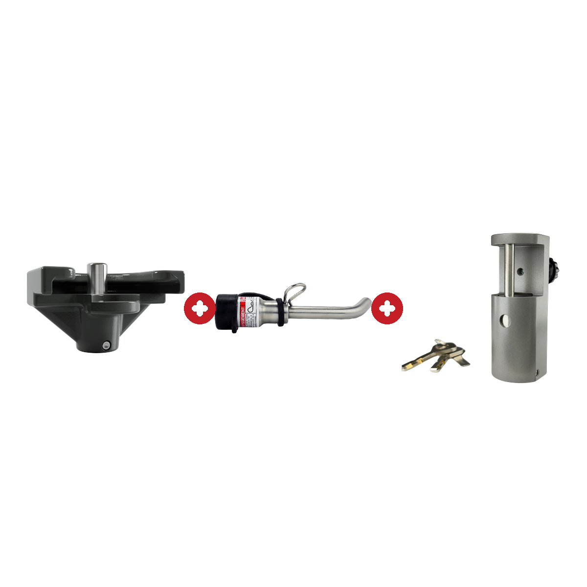 Coupler (Strong) + Hitch + Latch trio