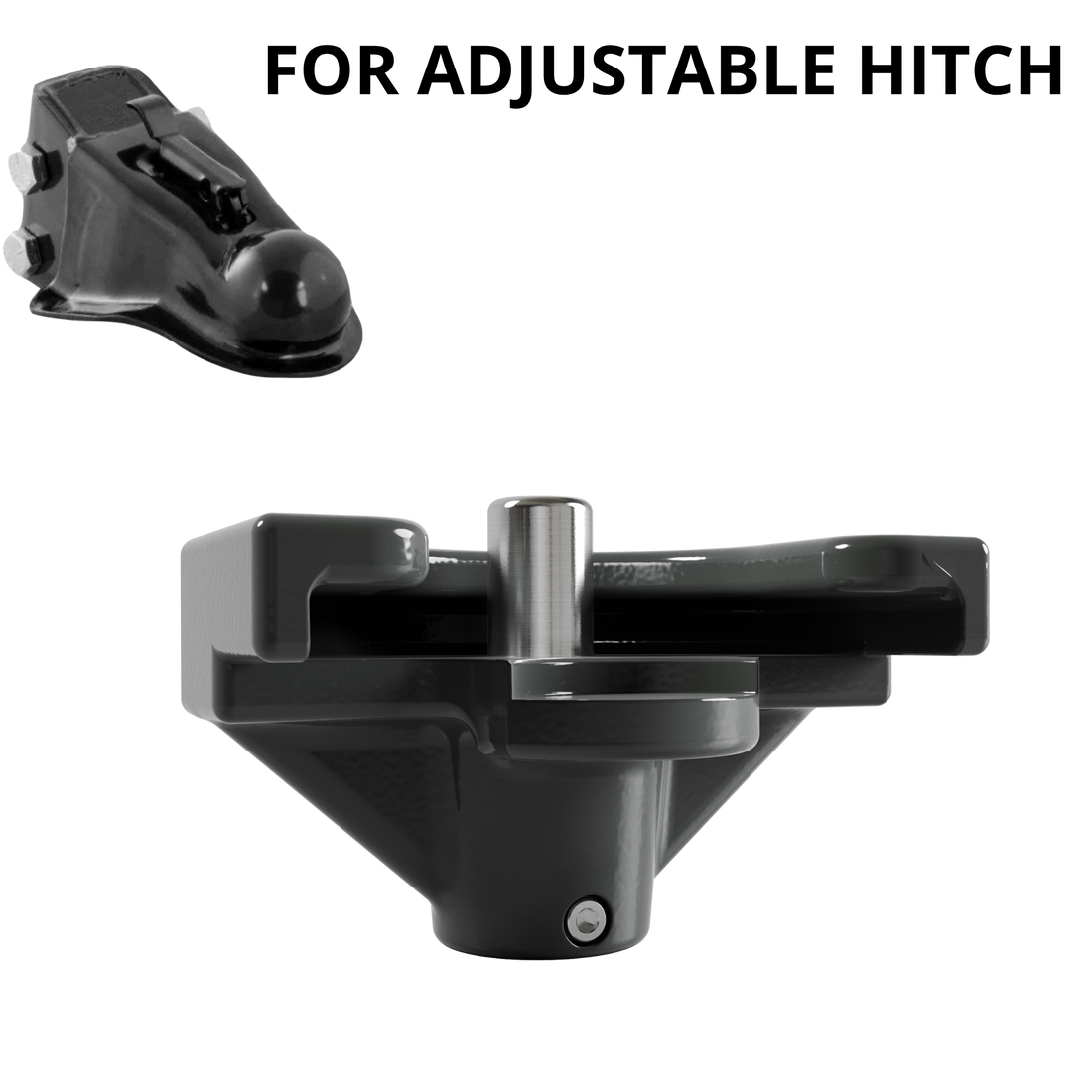AMPLock adjustable coupler lock for landscaping trailers