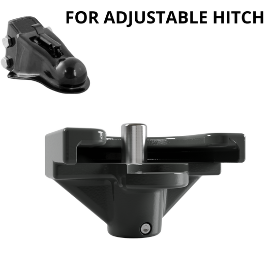 AMPLock adjustable coupler lock for landscaping trailers