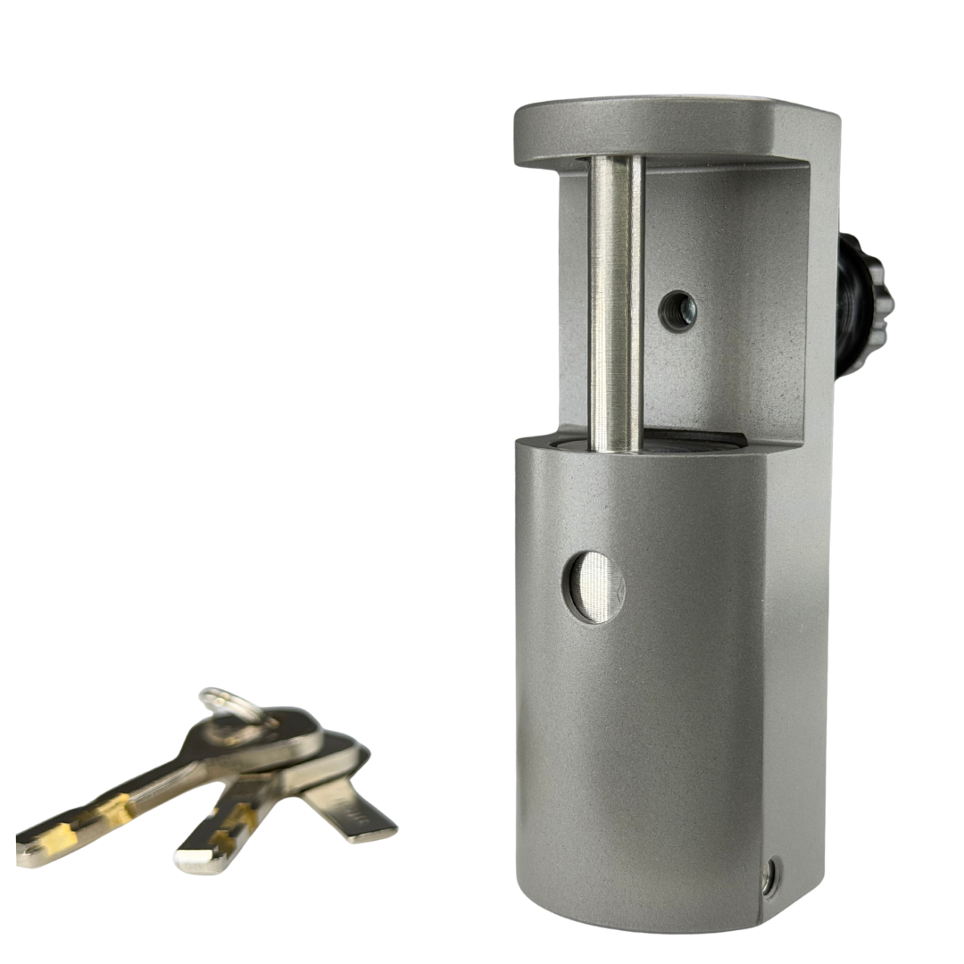 AMPLock trailer latch lock for U-Haul trailer security