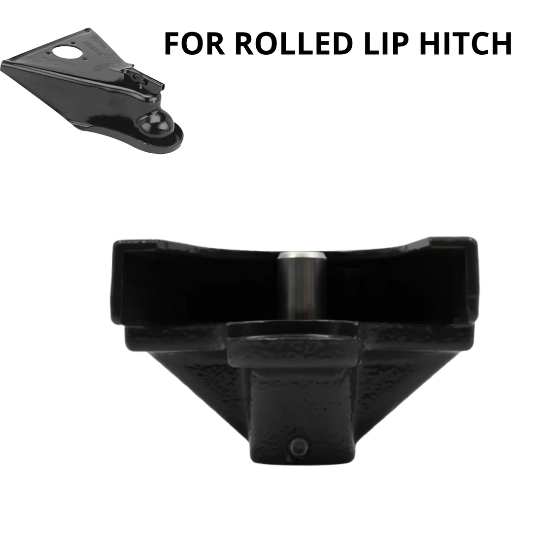 AMPLock rolled lip coupler lock for RV trailers