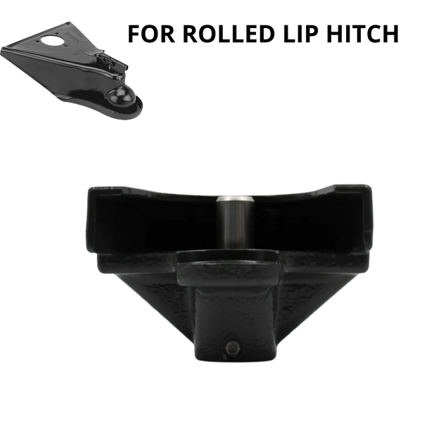 AMPLock rolled lip coupler lock for RV trailers