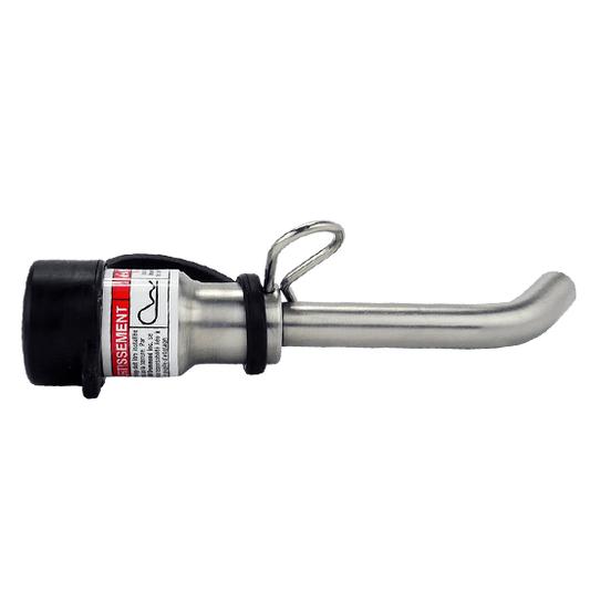 AMPLock hitch lock pin for secure trailer towing