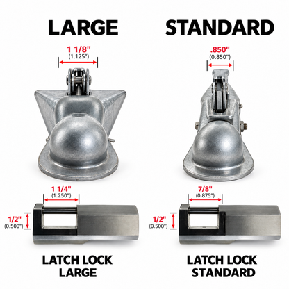 Trailer Latch and container Lock