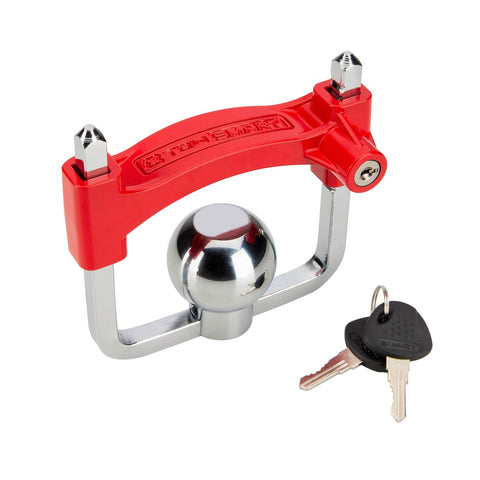 TowSmart 7277 Pro Class High-Visibility Chrome Coupler Lock