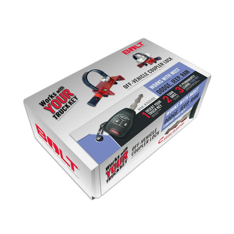 BOLT Off-Vehicle Coupler Lock