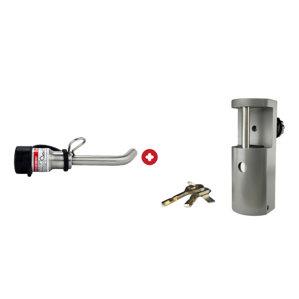 AMPLock Hitch + Latch Lock bundle