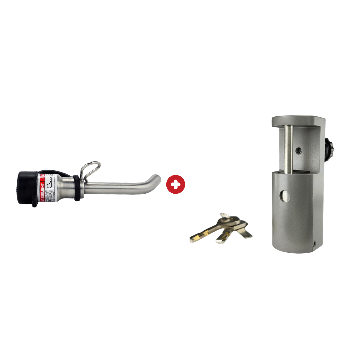 AMPLock Hitch + Latch Lock bundle