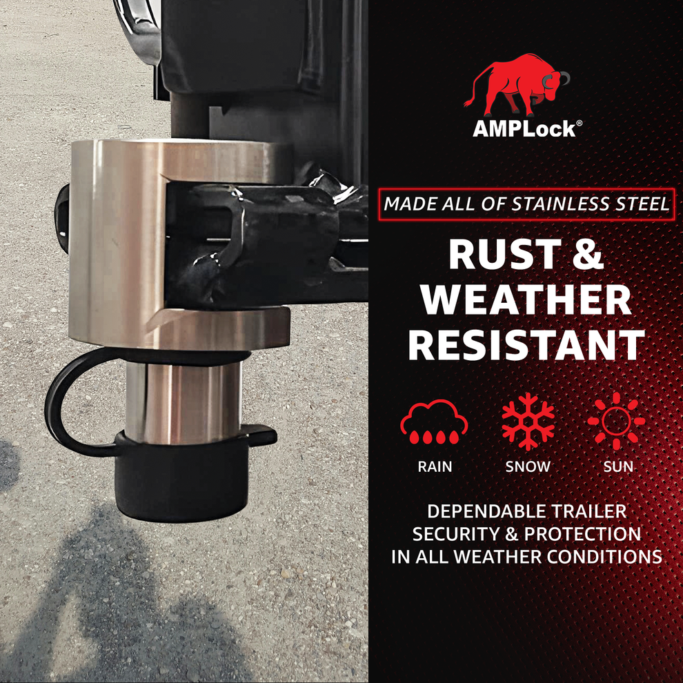 Bulldog Coupler Lock: Gooseneck Steel Security - AMPLock